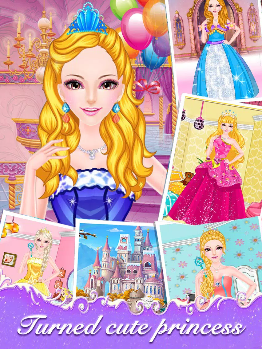 Tangkapan layar Cute Princess - Makeup Plus Girl Games iPad 