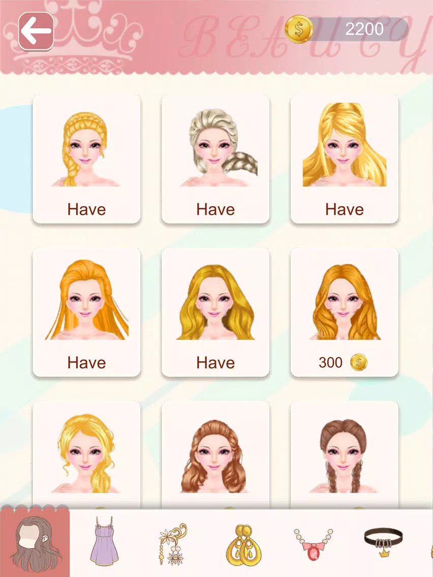 Tangkapan layar Cute Princess - Makeup Plus Girl Games iPad 