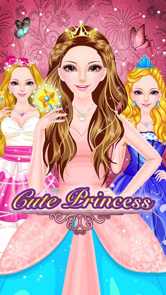 Tangkapan layar Cute Princess - Makeup Plus Girl Games