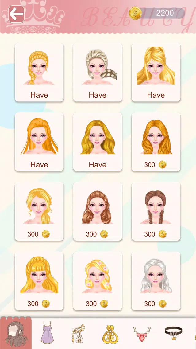 Tangkapan layar Cute Princess - Makeup Plus Girl Games
