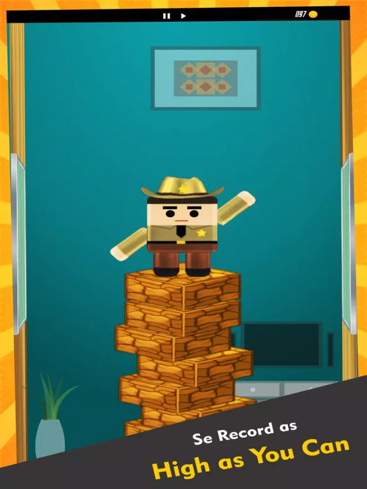 Ảnh chụp màn hình của Stack Jump! Tap Tap Bounce 3D iPad