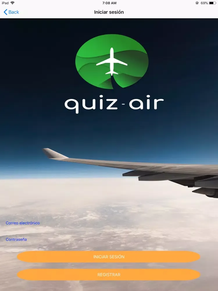 Quiz-Air PCA iPad  스크린샷