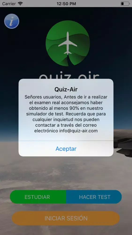Quiz-Air PCA 스크린샷