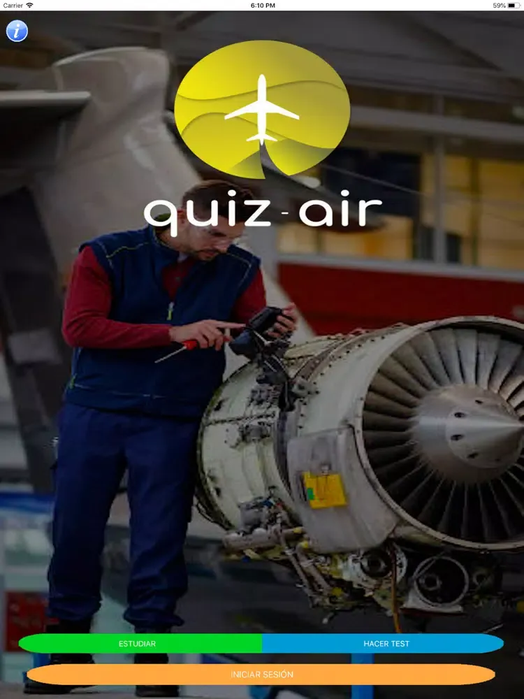 Ảnh chụp màn hình của Quiz-Air TLA iPad 