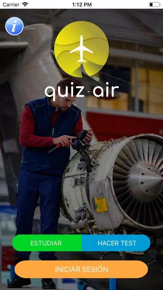 Ảnh chụp màn hình của Quiz-Air TLA