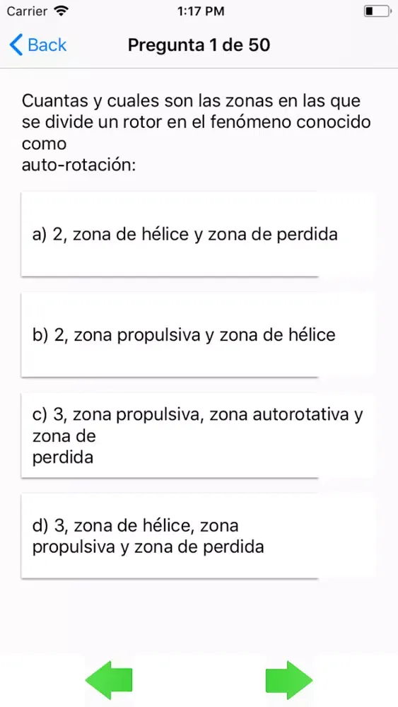 Ảnh chụp màn hình của Quiz-Air TLA