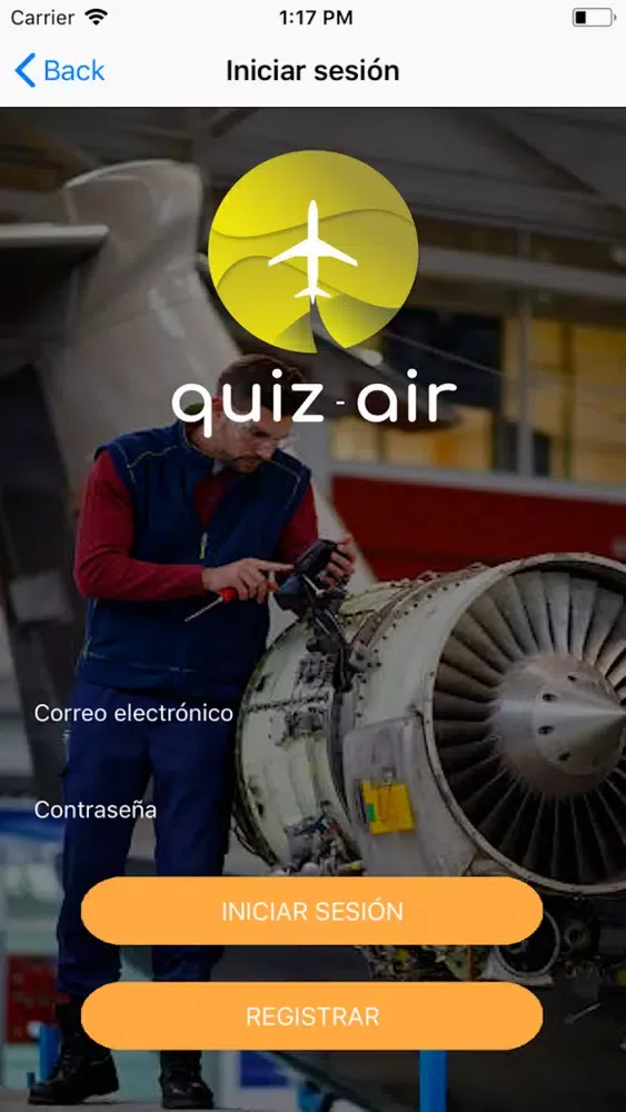 Ảnh chụp màn hình của Quiz-Air TLA