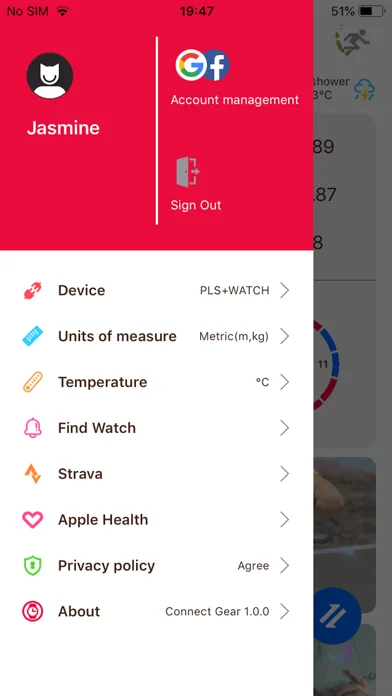 Zrzuty ekranu Connect Gear