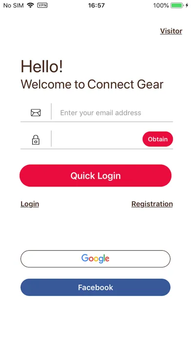 Zrzuty ekranu Connect Gear