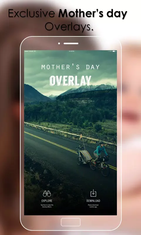 Capturas de tela do Mother's Day Overlay