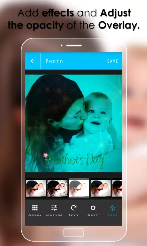 Capturas de tela do Mother's Day Overlay