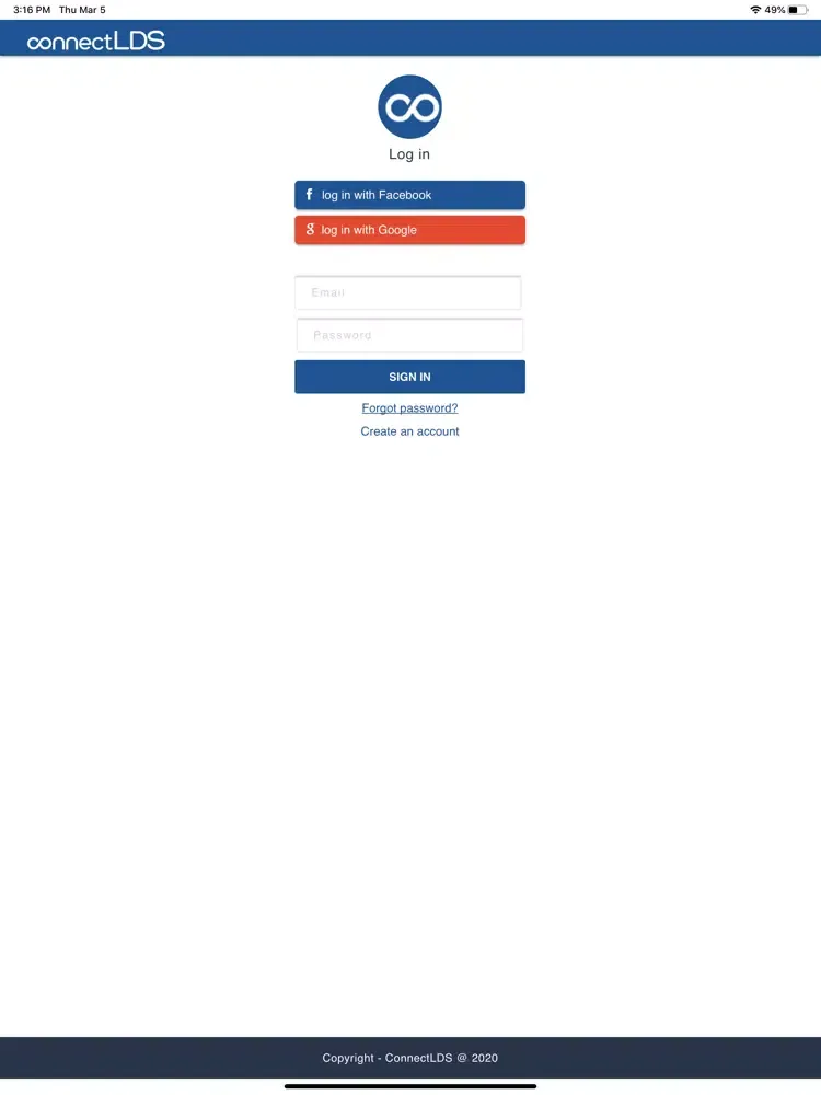 ConnectLDS iPad 应用截图
