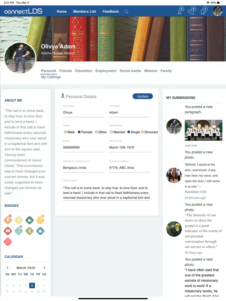 ConnectLDS iPad 应用截图