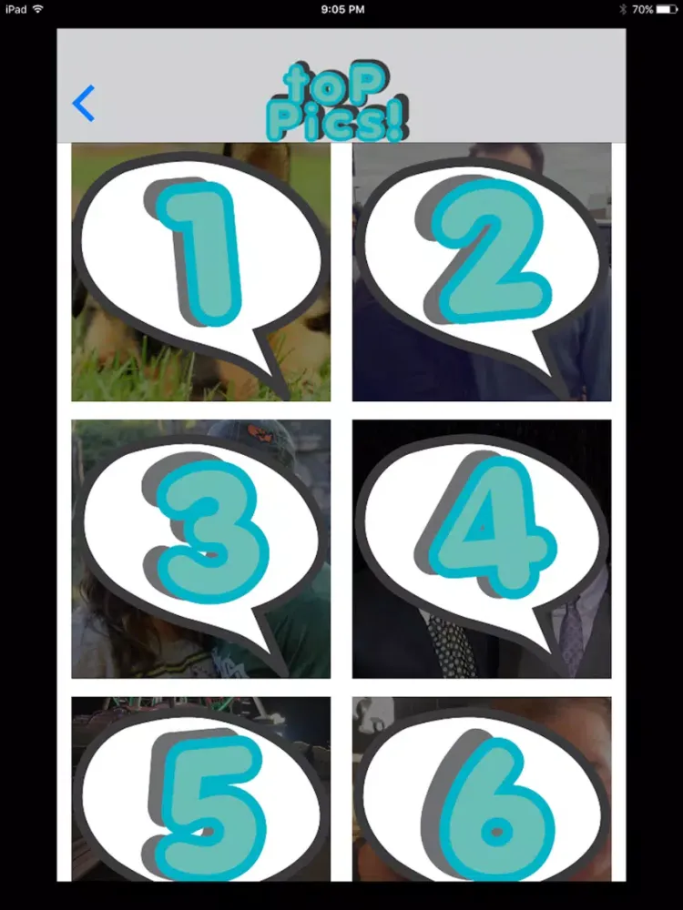 toPic! iPad  Screenshots