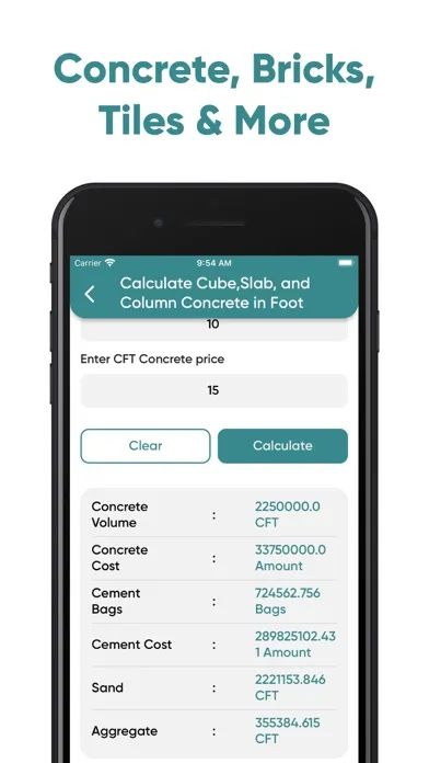 Construction Calculator Civil应用截图