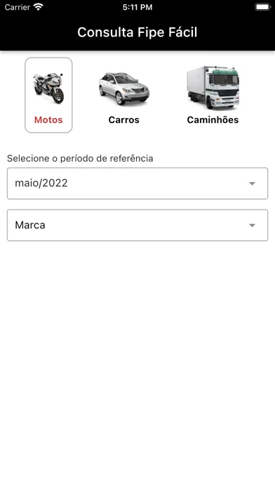 Captures d'écran de Consulta Fipe Fácil