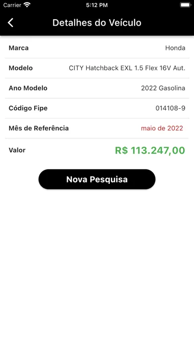 Captures d'écran de Consulta Fipe Fácil