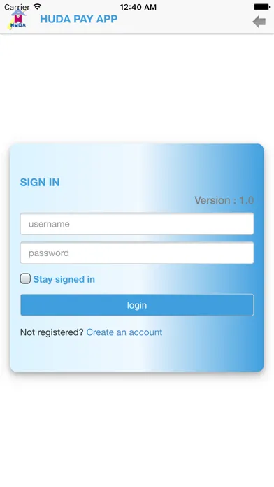 HudaPayApp Screenshots