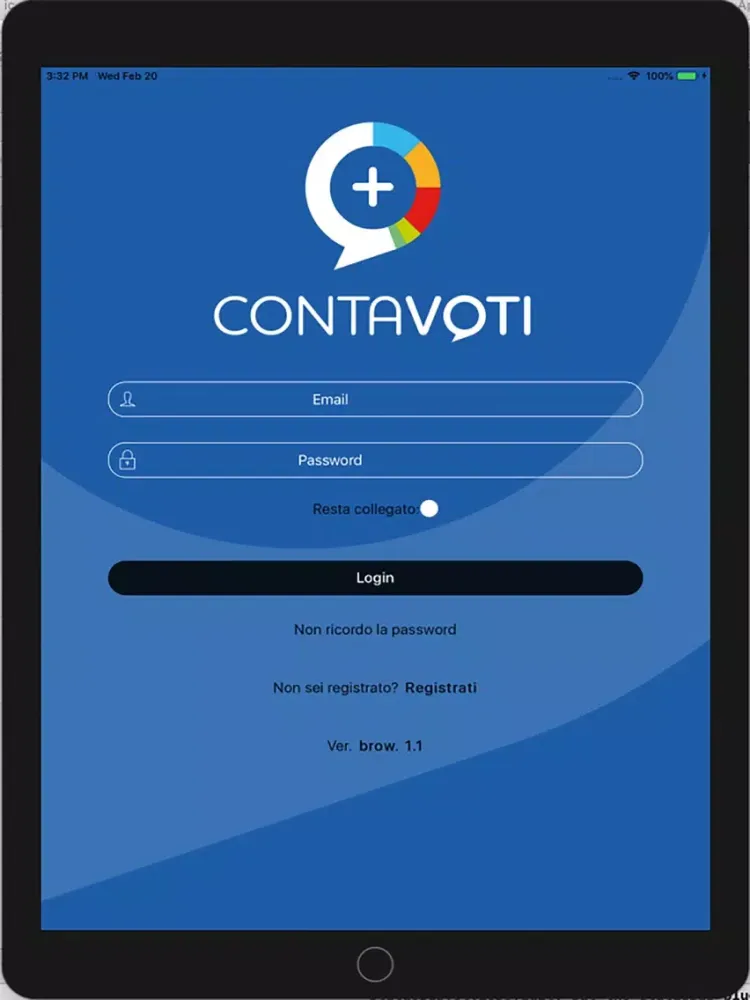 Capturas de tela do Conta Voti iPad 