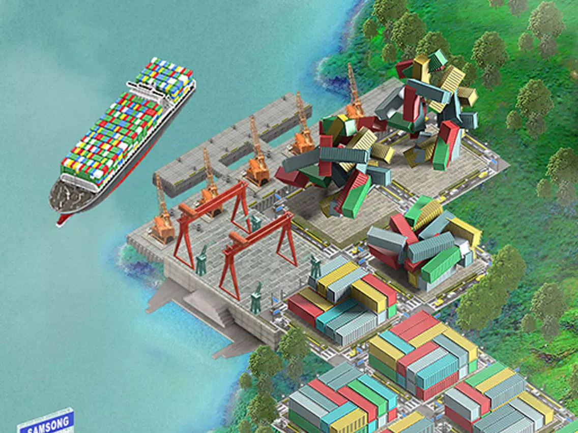 Tangkapan skrin Trader's City® iPad 