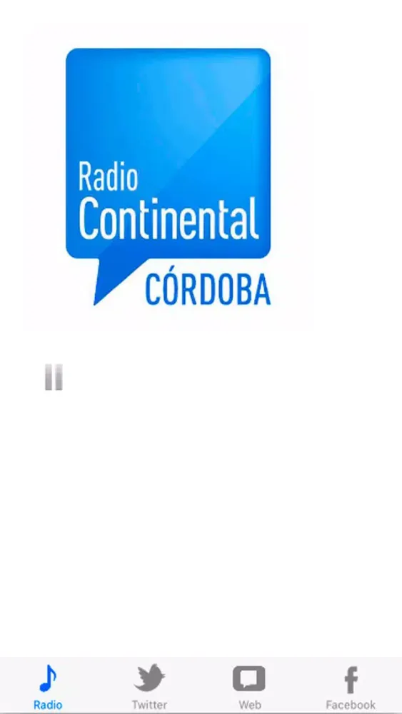 ภาพหน้าจอของ Radio Continental Córdoba