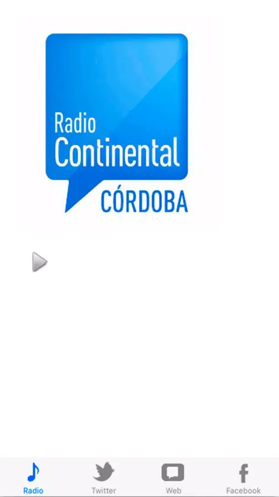 ภาพหน้าจอของ Radio Continental Córdoba