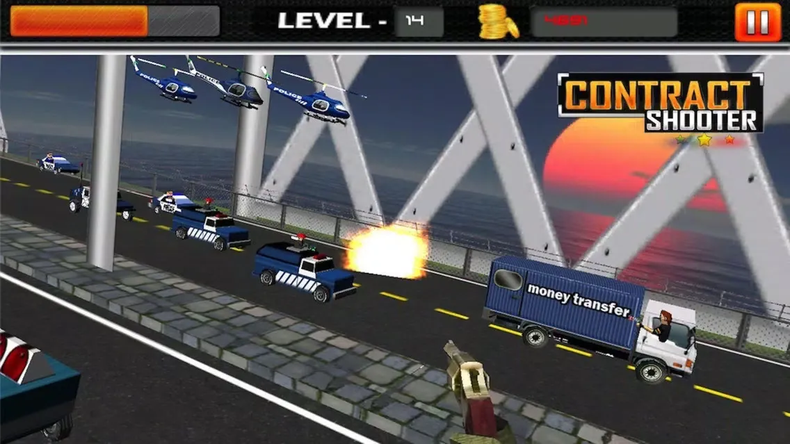 Contract Shooter - Contract Shooting Killer Games应用截图