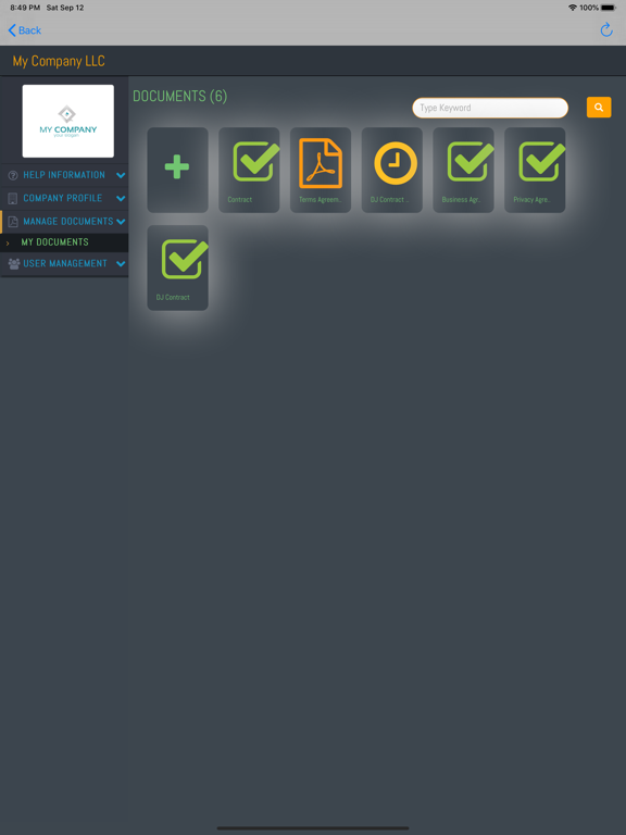 Screenshot di eSign Remotely Pro iPad 