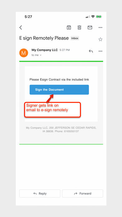 Screenshot di eSign Remotely Pro