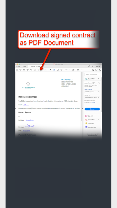 Screenshot di eSign Remotely Pro