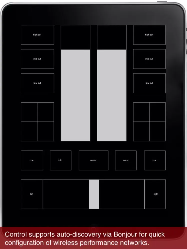 Control (OSC + MIDI) iPad  Screenshots