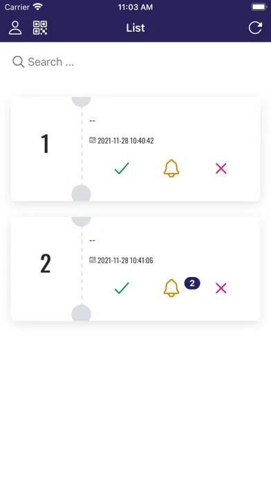 Zrzuty ekranu Pager Control