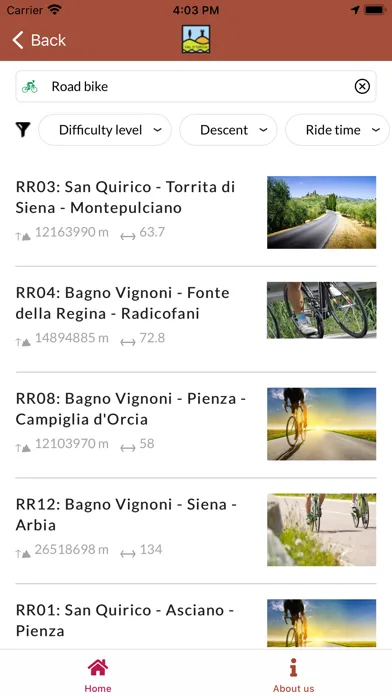 Capturas de tela do Val d'Orcia Outdoor