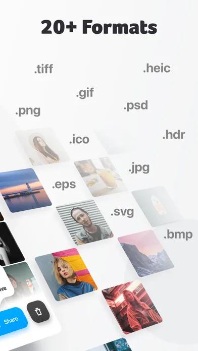Image Converter: JPEG PDF HEIC Screenshots