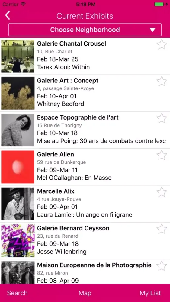 تصاویر Paris Galleries