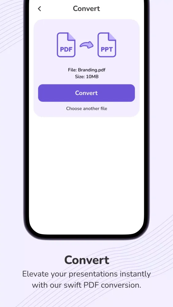 PPTX to PDF Converter Screenshots