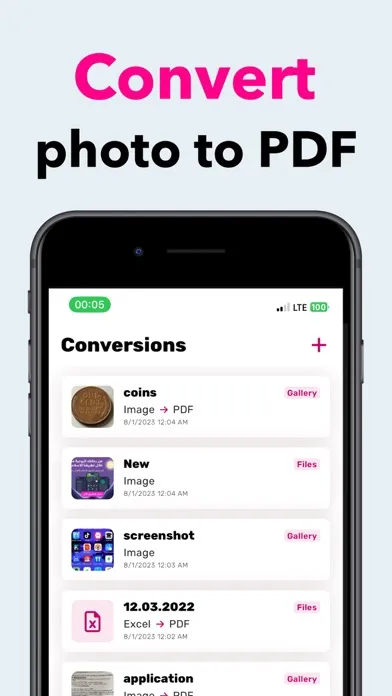 Zrzuty ekranu PDF Converter - Doc Scanner