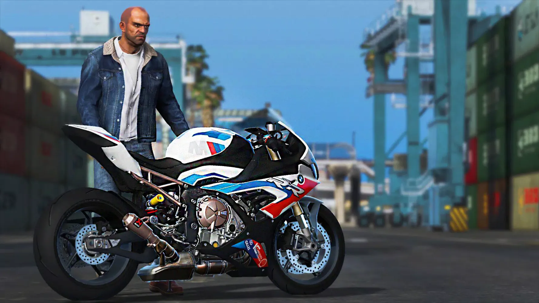 Tangkapan layar Sports Bike Racing Simulator3d