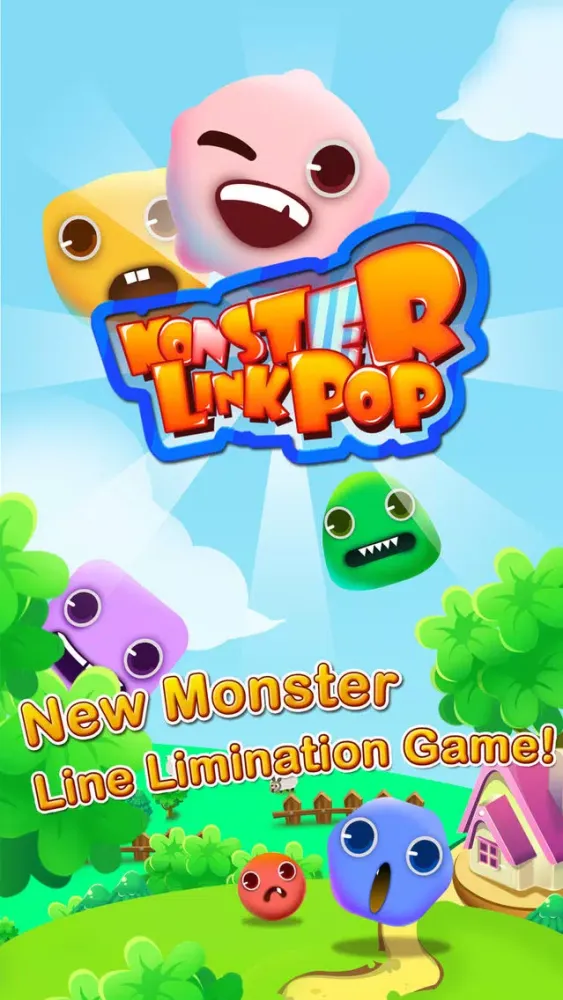 Capturas de pantalla de Monster Link Pop - HD FREE Line Game