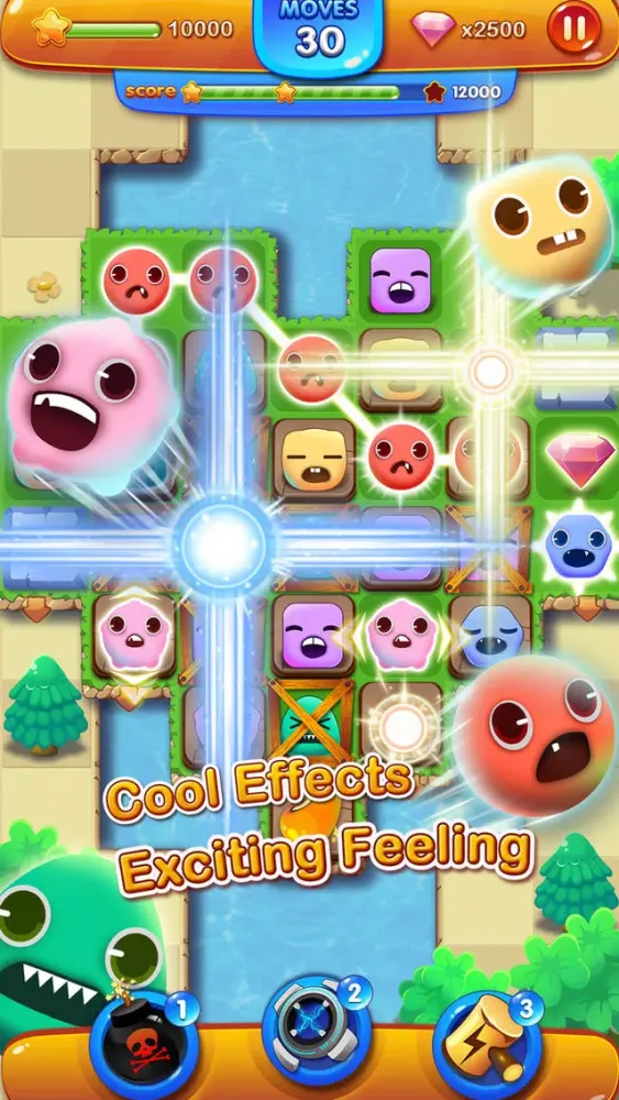 Capturas de pantalla de Monster Link Pop - HD FREE Line Game