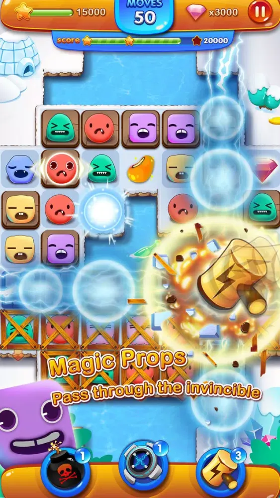 Capturas de pantalla de Monster Link Pop - HD FREE Line Game