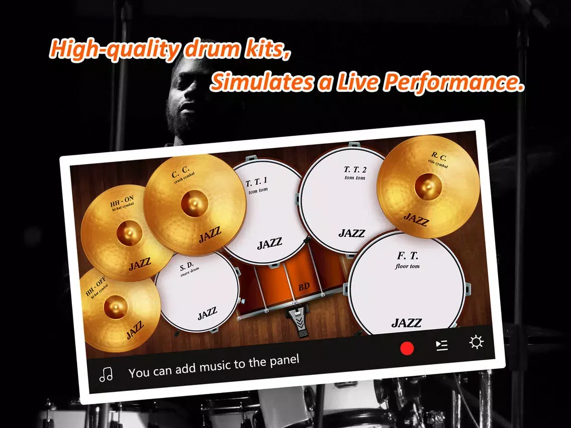 Drum Jazz iPad 应用截图