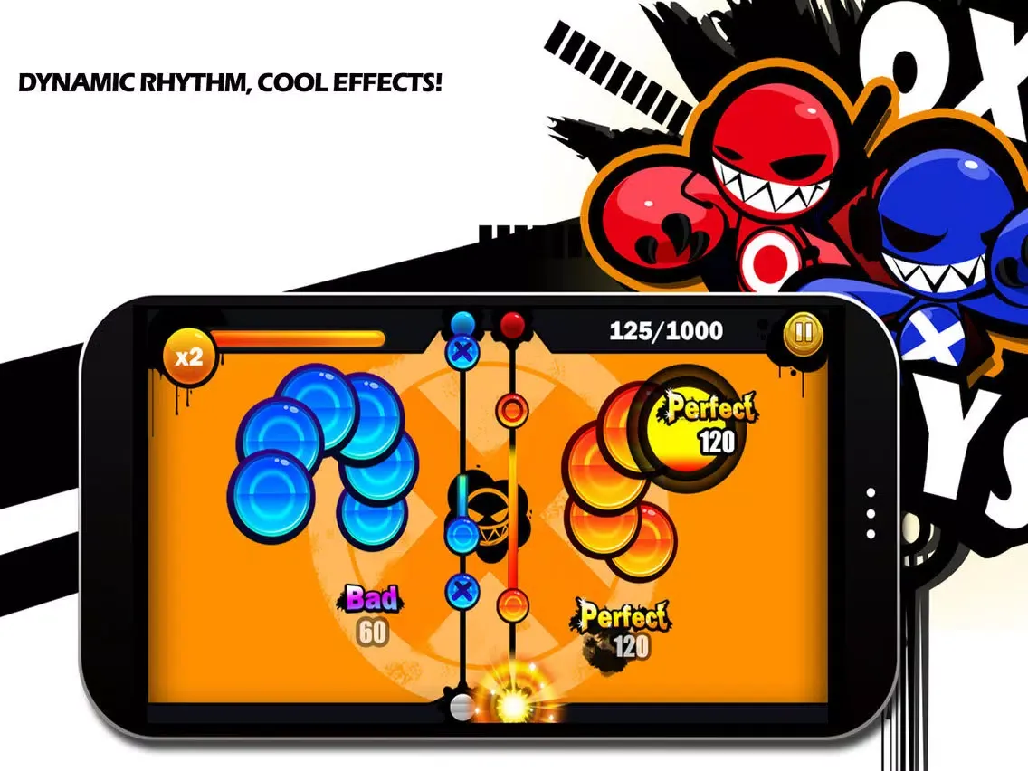 OX BOYS - Rhythm Game iPad 应用截图