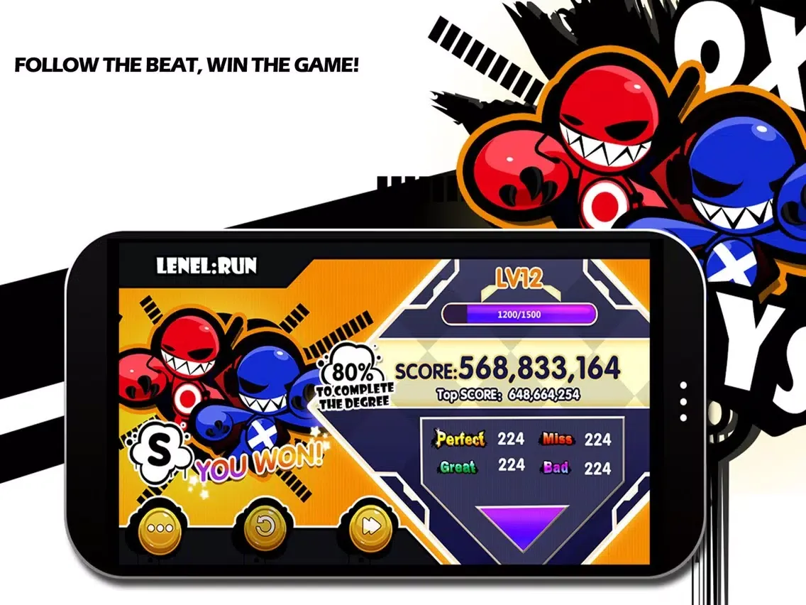 OX BOYS - Rhythm Game iPad 应用截图