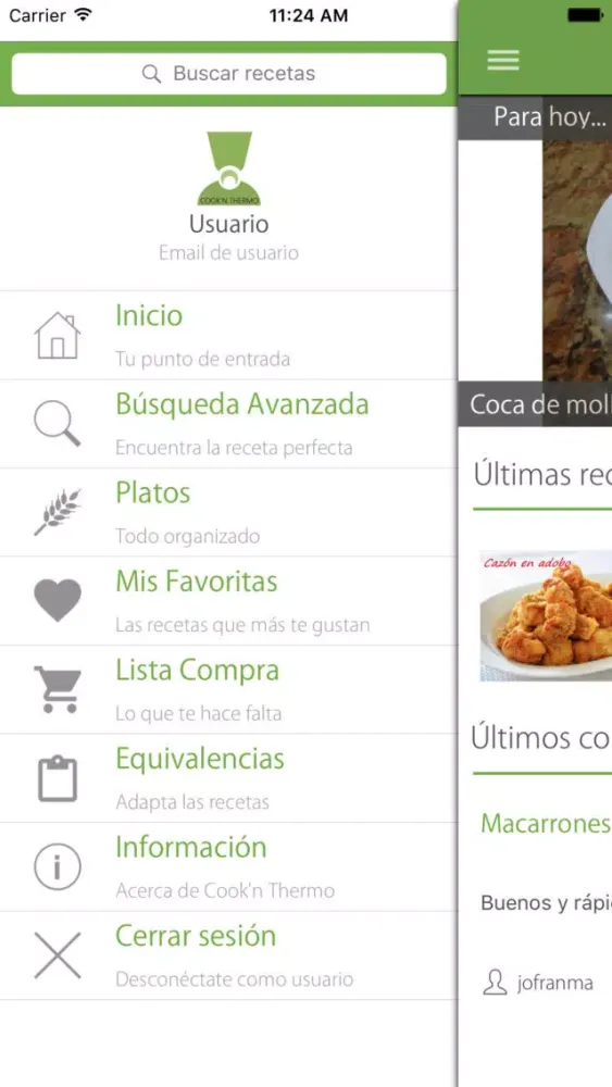 Cook'n Thermo: Recetas para Thermomix應用截圖