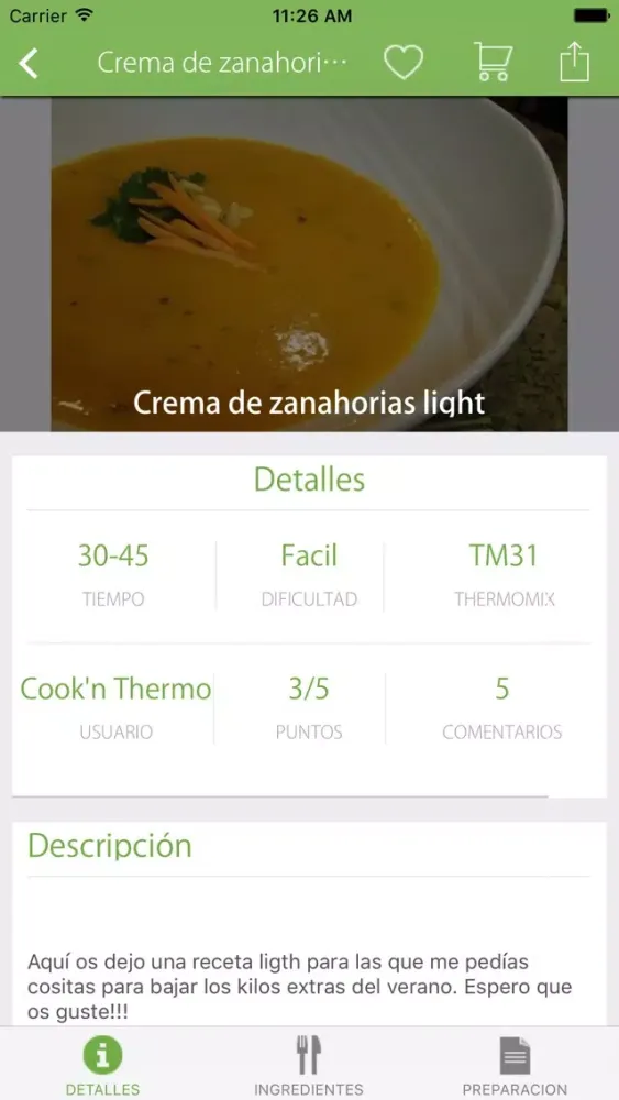 Cook'n Thermo: Recetas para Thermomix應用截圖