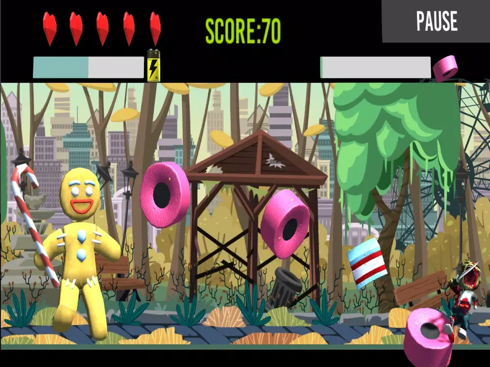 Cookie Jogging iPad  Screenshots