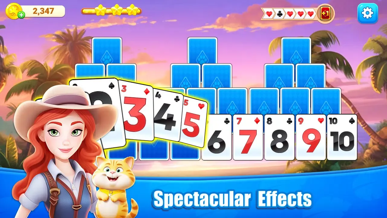 Cooking Solitaire TriPeaks Screenshots