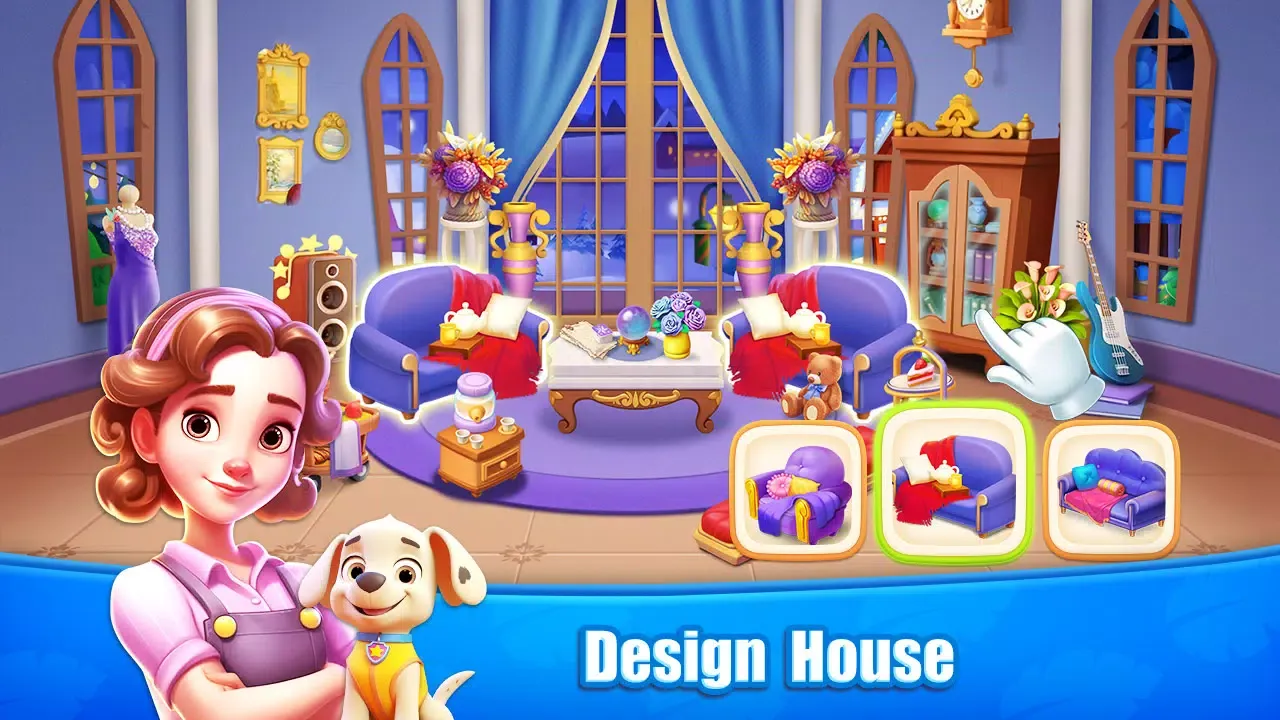 Cooking Solitaire TriPeaks Screenshots