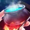 Cooking magic: witch cocktail